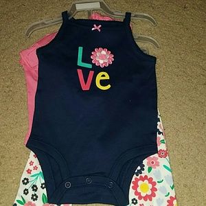 Carters girl love set